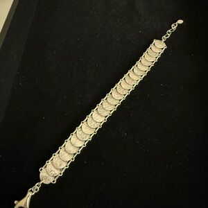Silpada Silver Coin Bracelet